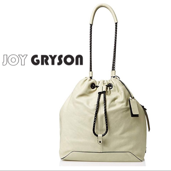 joy gryson Handbags - Joy Gryson Women Inez Dakar Bucket Chain Handbag